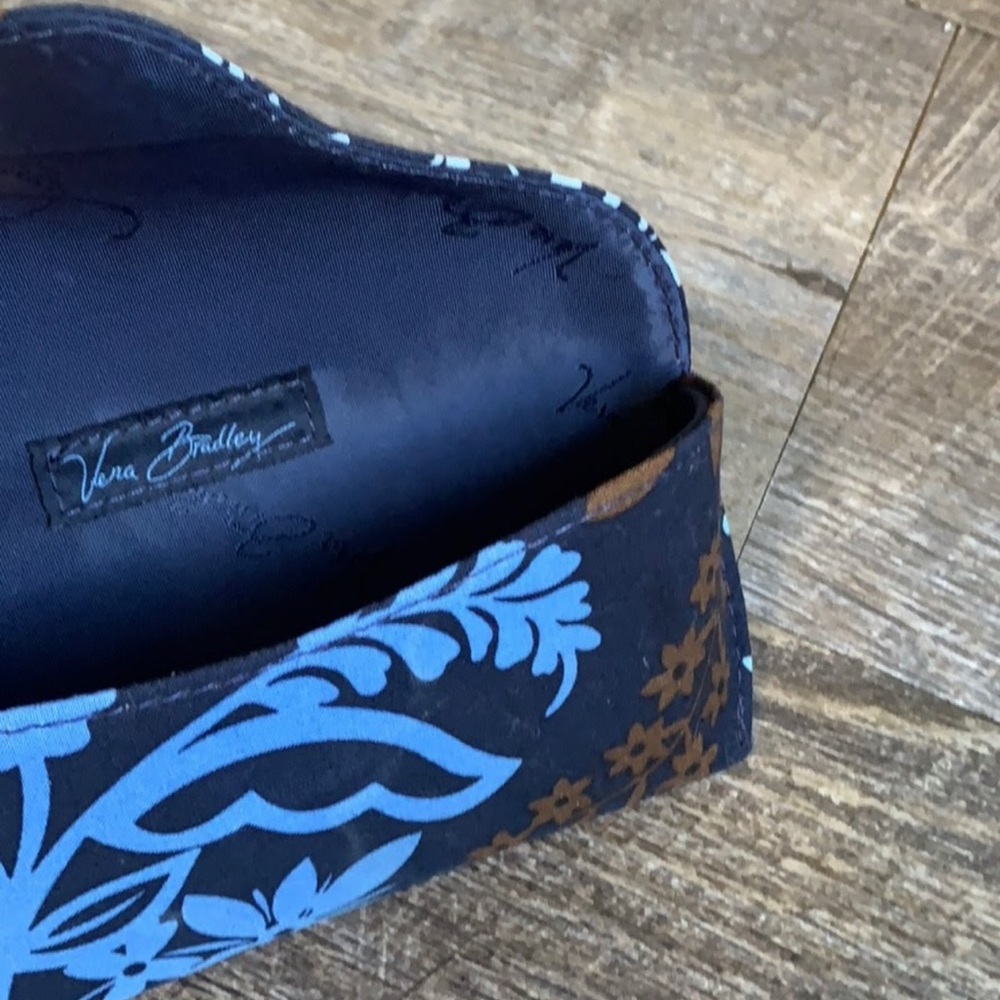 Vera Bradley Hard Eyeglass Case In Java Floral - image 3